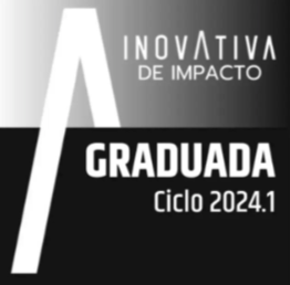 Selo Startup graduada pela InovAtiva Brasil no ciclo 2024/1